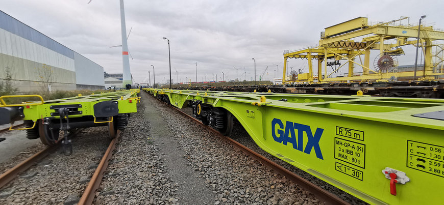 GATX RAIL EUROPE’S LATEST INTERMODAL RAILCAR HANDOVER TO LINEAS